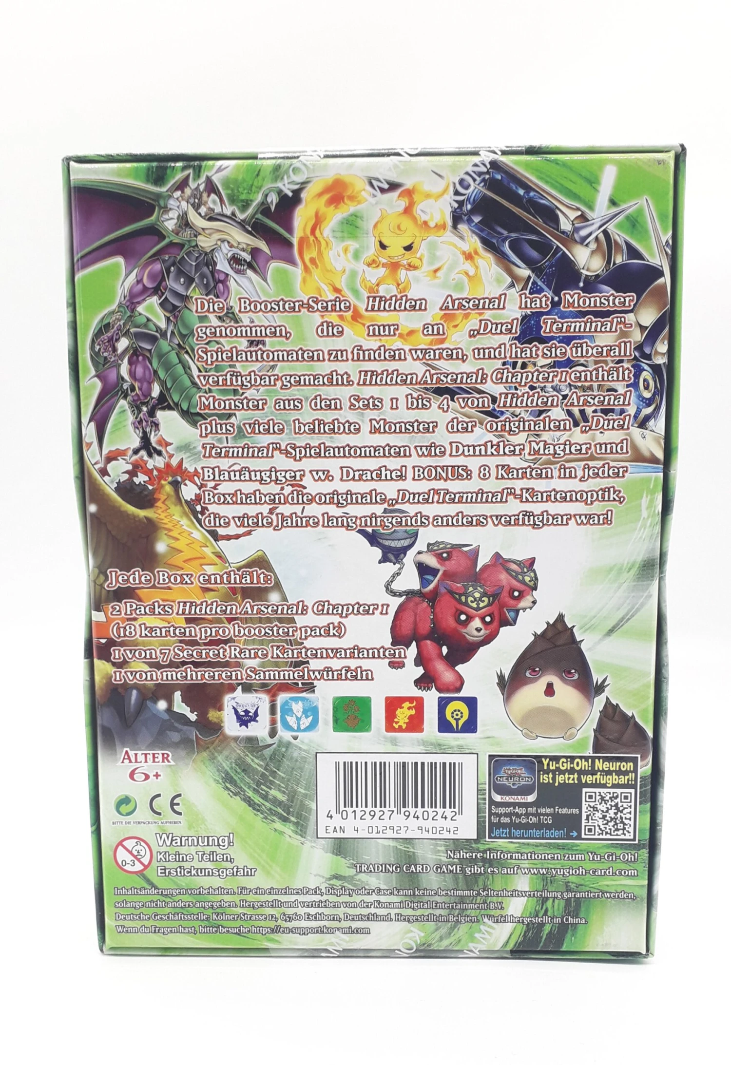 Konami Yu-Gi-Oh! Hidden Arsenal Chapter 1 Sammelkartenspiel Deutsche Ausgabe 1. Auflage 2 Konami Yu-Gi-Oh! Hidden Arsenal Chapter 1 Sammelkartenspiel Deutsche Ausgabe 1. Auflage – Bild 2