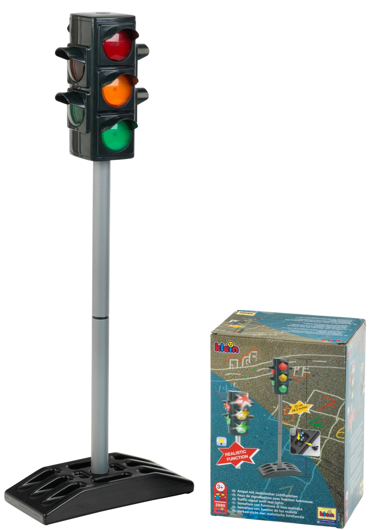 Theo Klein Ampel Mit Realistischer Lichtfunktion 72cm Hoch Automatisch Oder Manuell 2990 1 Theo Klein Ampel Mit Realistischer Lichtfunktion 72cm Hoch Automatisch Oder Manuell 2990