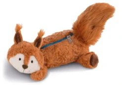 Nici 41919 Stiftemäppchen Eichhörnchen Squini Oak Figürlich Plüsch Ca 26x10cm
