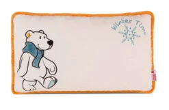 Nici 42032 Kissen Eisbär Bignic Rechteckig 43x25cm Plüsch Winter Time