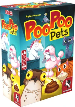Pegasus Poo Poo Pets - Ein Tierisch Wildes Würfelspiel (Deutsch/Englisch)