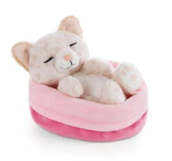 Nici 47892 Sleeping Pets Kittie Schlafende Katze Leopardmuster Im Körbchen 12cm -Spielzeugladen 47892 02 ZA Frei vorl 2048x1914
