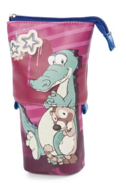 Nici 47984 Mäppchen Schlamper Verstellbar Krokodil & Nilpferd Wild Friends GREEN -Spielzeugladen 47984 02 ZA Frei 1368x2048