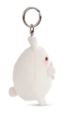 Nici 48220 Schlüsselanhänger Molang Mit Regenbogenherz 8cm Plüsch Kawaii -Spielzeugladen 48220 03 ZA Frei