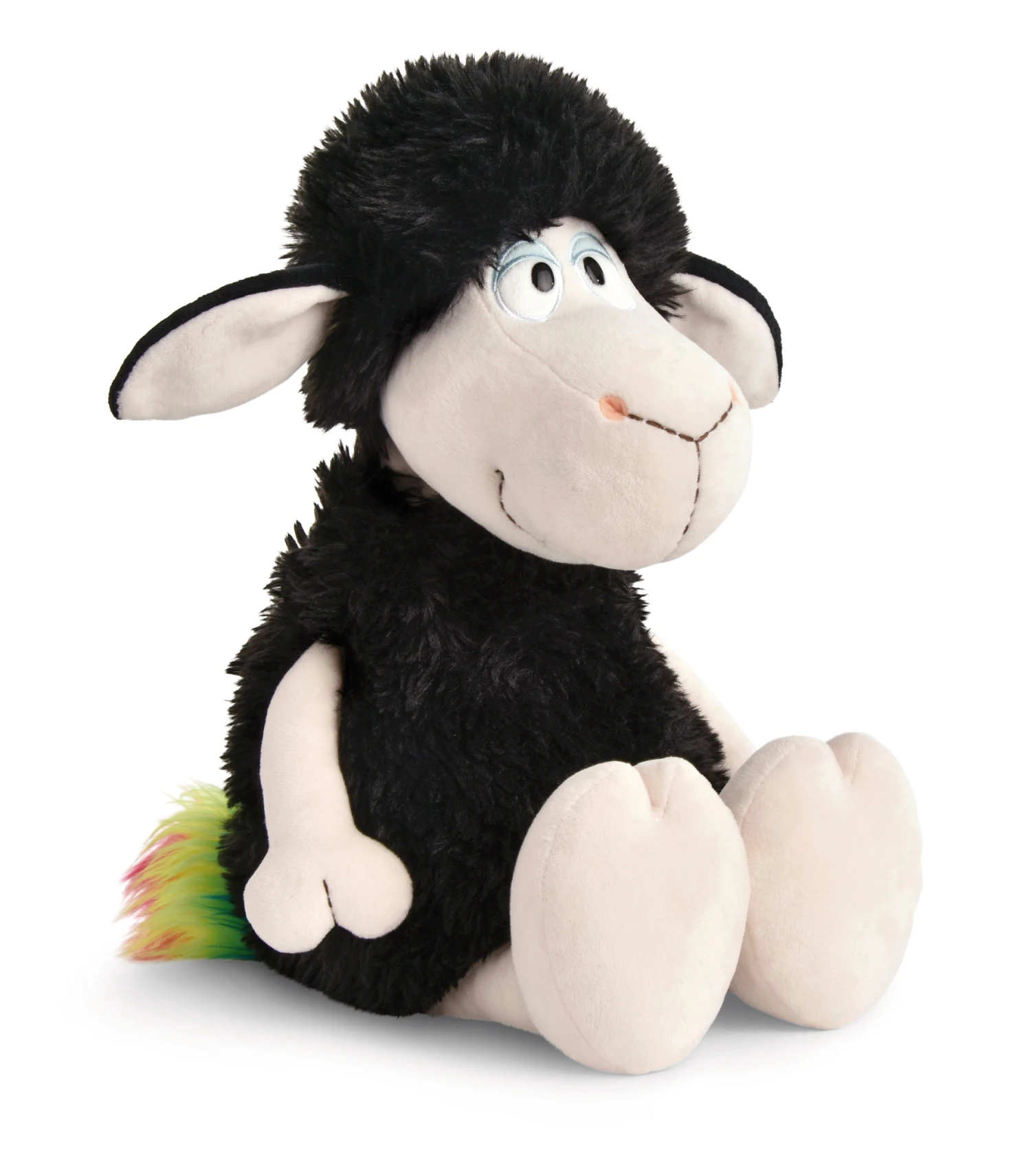 Nici 48252 Schwarzes Schaf Jerome 35cm Plüsch Comic-Look Wolf Ulvy & Friends 5 Nici 48252 Schwarzes Schaf Jerome 35cm Plüsch Comic-Look Wolf Ulvy & Friends – Bild 5