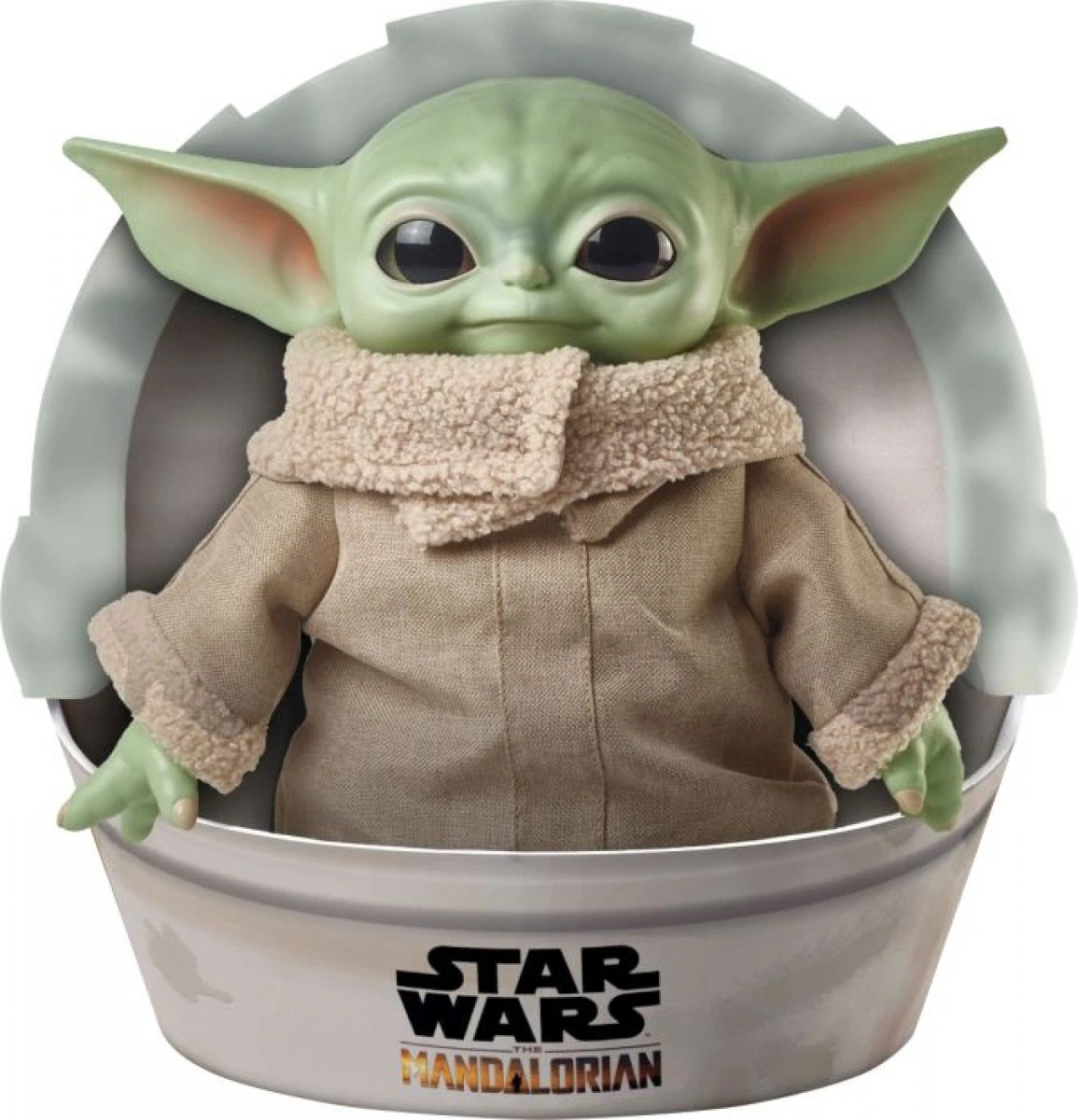 MATTEL Star Wars The Mandalorian - Baby Yoda Spielfigur Ca. 27cm GDW85 1 MATTEL Star Wars The Mandalorian - Baby Yoda Spielfigur Ca. 27cm GDW85