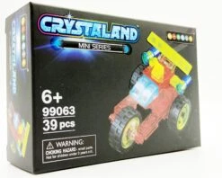 Johntoy N-Brix Crystaland Mini Series Bausteine - 99063 Dreirad (39 Teile)