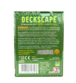Spielzeugladen 23 Spielzeugladen -Spielzeugladen Deckscape Escape Room im Taschenformat Das Geheimnis von Eldorado 1