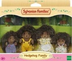 EPOCH Sylvanian Families 4018 Igelfamilie Von Stachel Spielset (6-8cm) 4 Figuren
