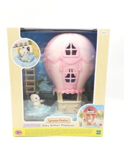 EPOCH Sylvanian Families 5527 Baby Ballon Spielhaus & Baby Tuxedokatze Spielset