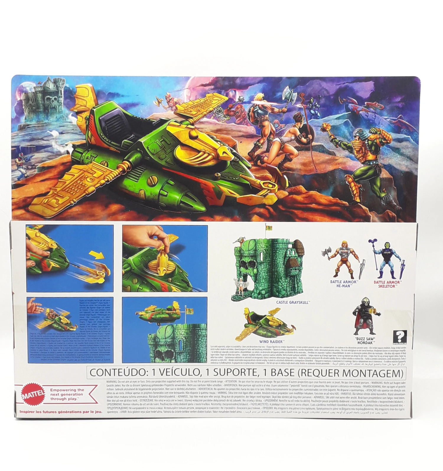 Mattel GYY34 Masters Of The Universe Origins Actionfigur He-Man Wind Raider 30cm 3 Mattel GYY34 Masters Of The Universe Origins Actionfigur He-Man Wind Raider 30cm – Bild 3