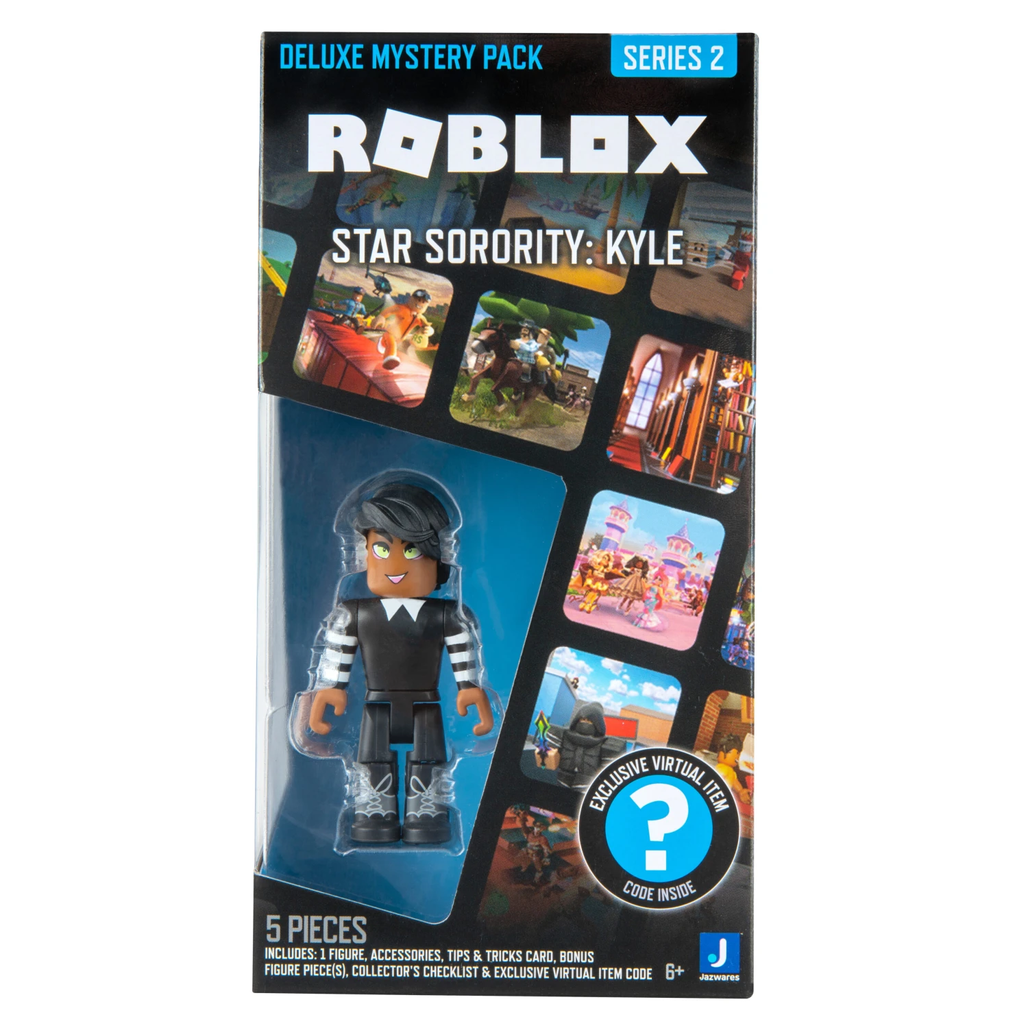 JAZWARES Roblox Deluxe Mystery Pack Inkl. Bonusteile Serie 2 - Star Sorority: Kyle 1 JAZWARES Roblox Deluxe Mystery Pack Inkl. Bonusteile Serie 2 - Star Sorority: Kyle