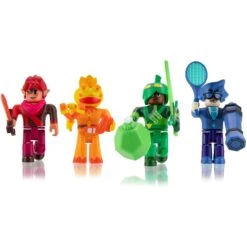 JAZWARES Roblox Mix & Match 4 Figuren Mit Viel Zubehör - Super Doomspire ROB0396 -Spielzeugladen Roblox Super Doomspire Group ROB0396 Fig 02 OP kk