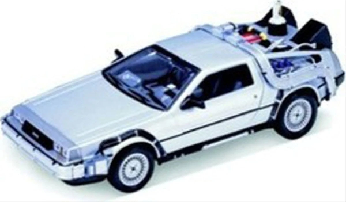 Welly De Lorean Back To The Future Teil 2 Diecast Metall Time Machine 1:24 2 Welly De Lorean Back To The Future Teil 2 Diecast Metall Time Machine 1:24 – Bild 2