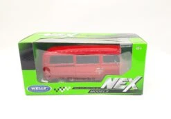 Welly NEX VW Volkswagen Bus T2 1972 Rot Diecast Metal 1:24 Sammelmodell