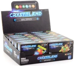 Johntoy N-Brix Crystaland Mini Series Bausteine - 99054 Flugzeug Kampfjet (35 Teile) -Spielzeugladen crystalbricks 12 sortiert im display 10