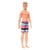 MATTEL Barbie Ken Beach Puppe Mit Streifenshorts GHW43