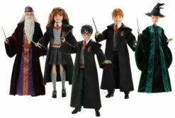 MATTEL Harry Potter Figurenset 5 Figuren Je 25-30 Cm Hoch In XL Verpackung -Spielzeugladen mattel harry potter wizarding world sammelfiguren 5 pack 32 5x63 5cm 3